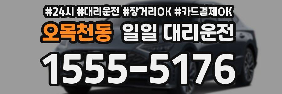 오목천동 일일 대리운전