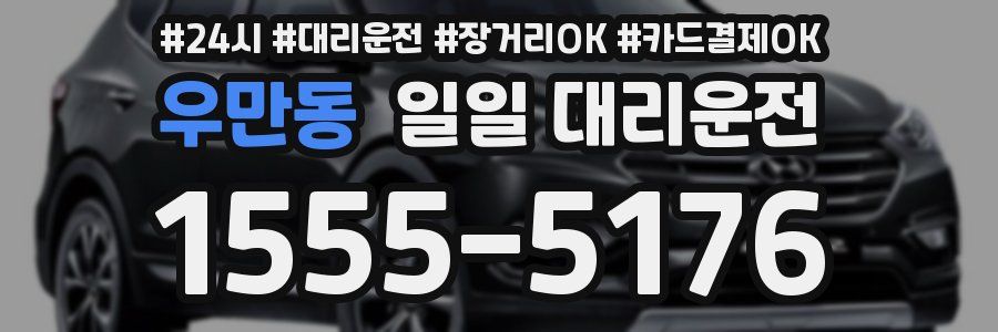 우만동 일일 대리운전