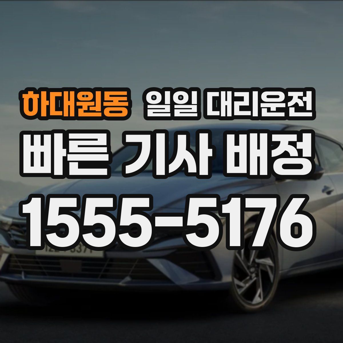 하대원동 일일 대리운전