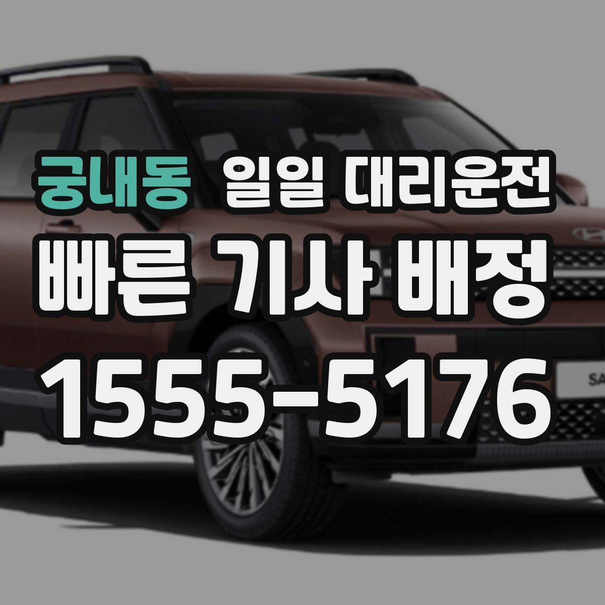 궁내동 일일 대리운전