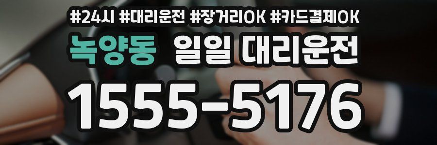 녹양동 일일 대리운전