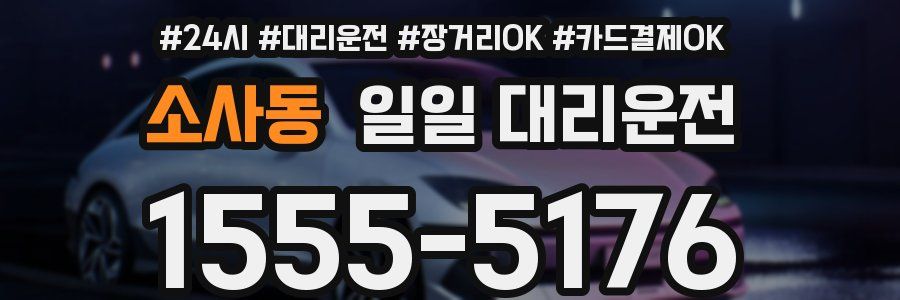 소사동 일일 대리운전