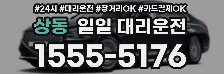 상동 일일 대리운전