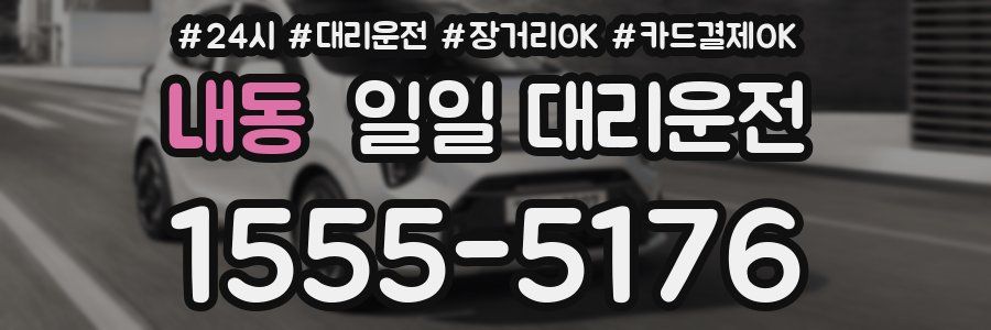 내동 일일 대리운전