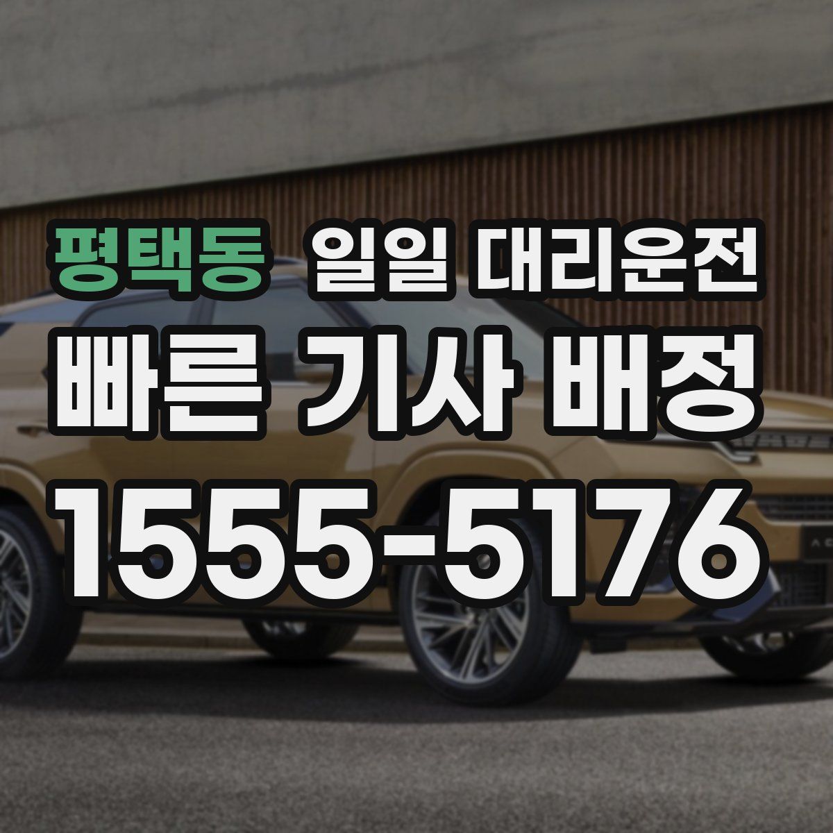 평택동 일일 대리운전