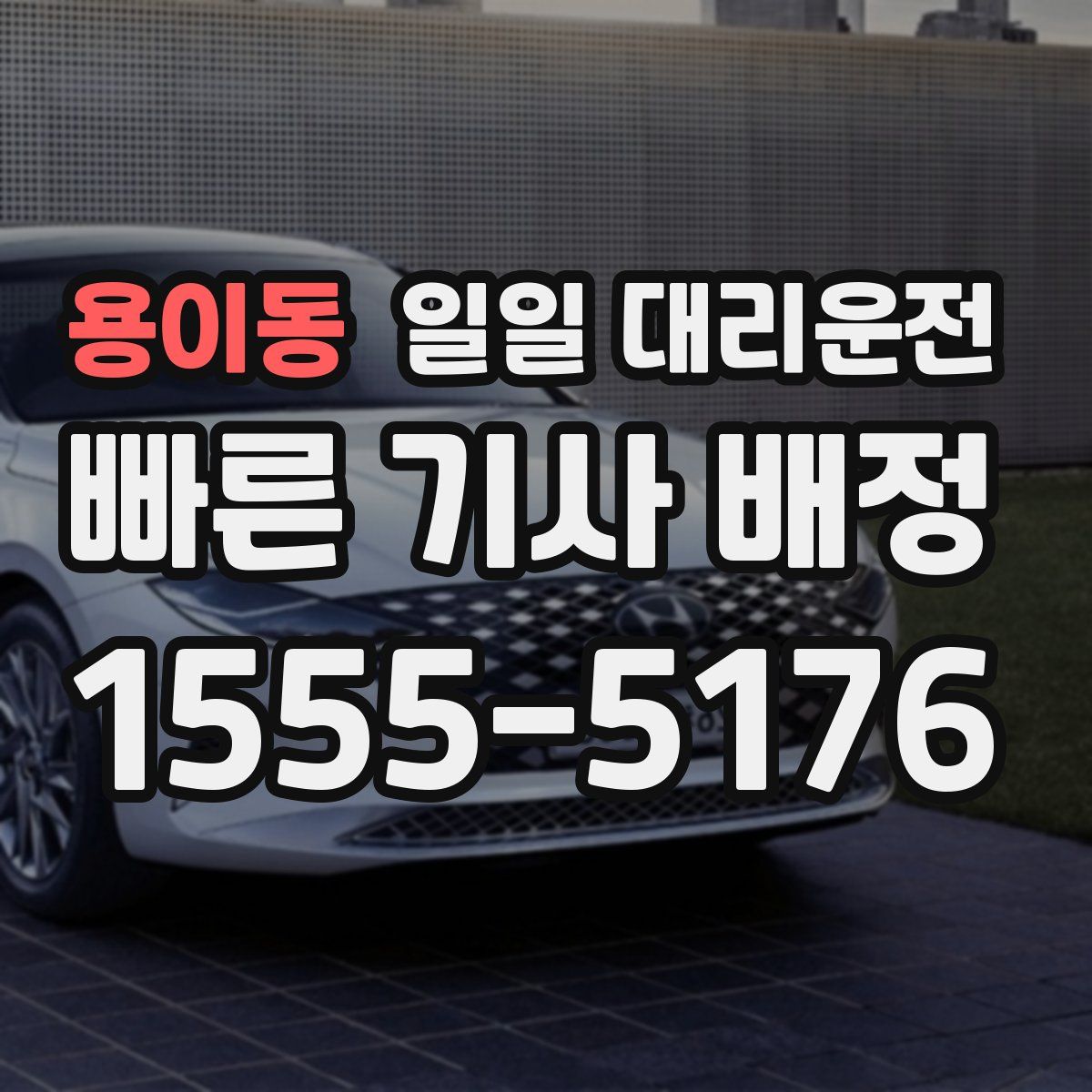 용이동 일일 대리운전