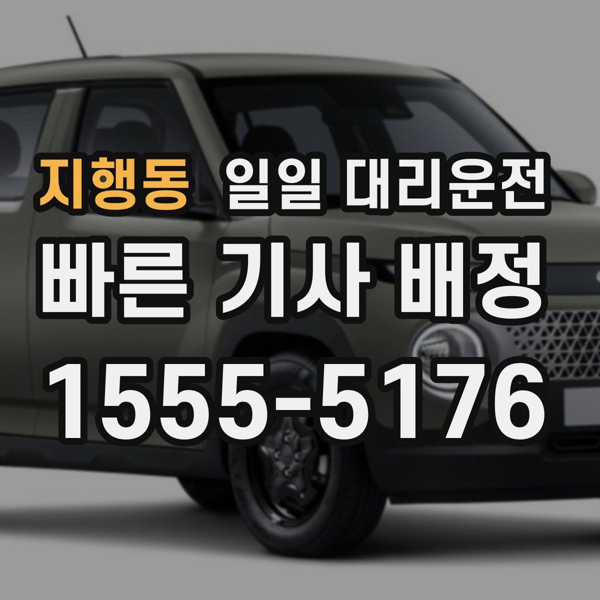 지행동 일일 대리운전