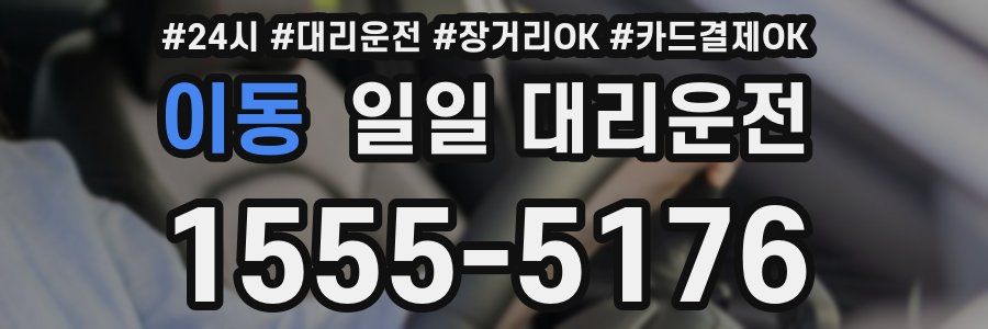 이동 일일 대리운전