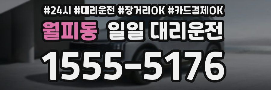 월피동 일일 대리운전