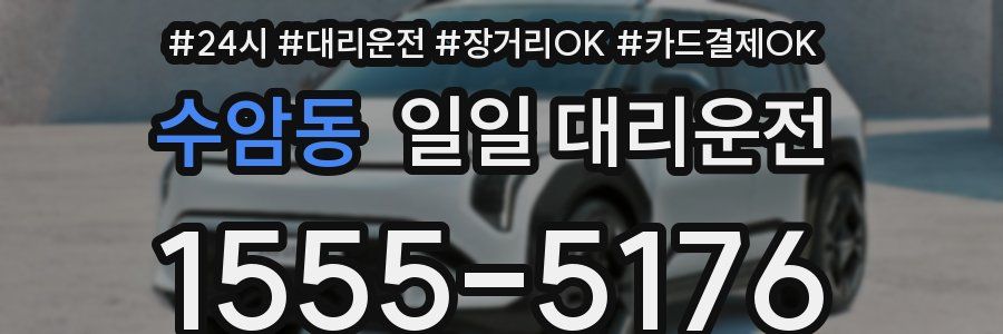 수암동 일일 대리운전