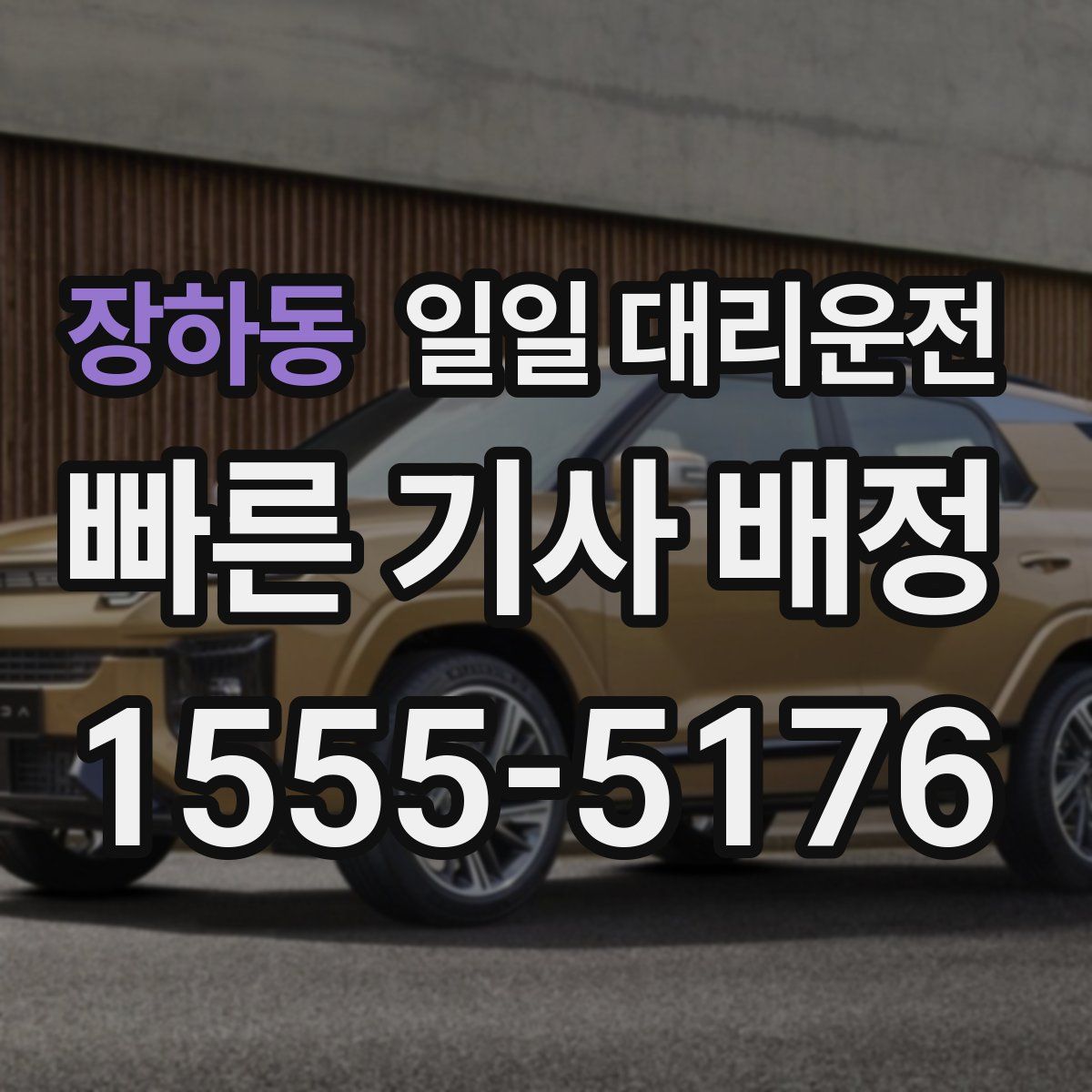 장하동 일일 대리운전