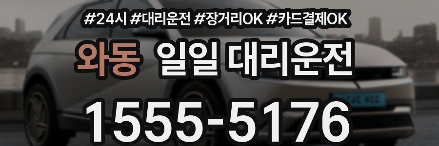 와동 일일 대리운전