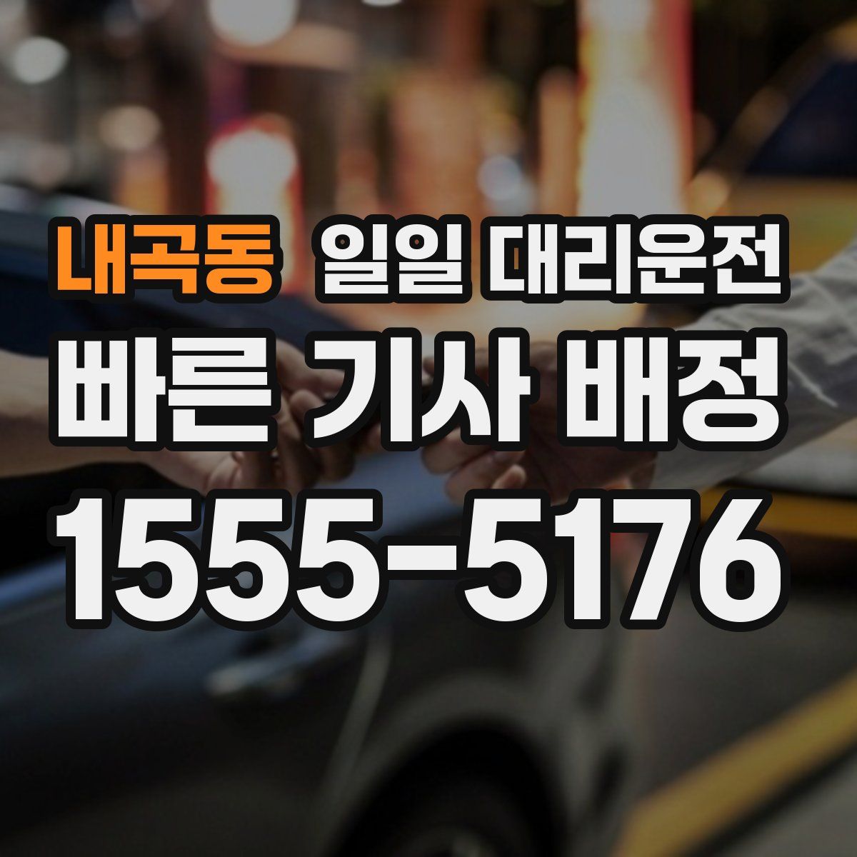 내곡동 일일 대리운전