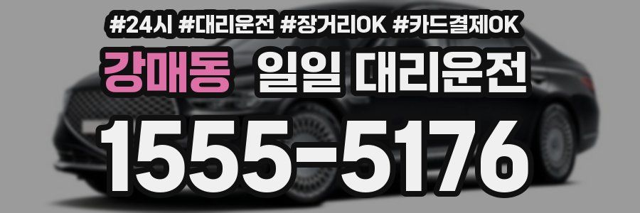강매동 일일 대리운전