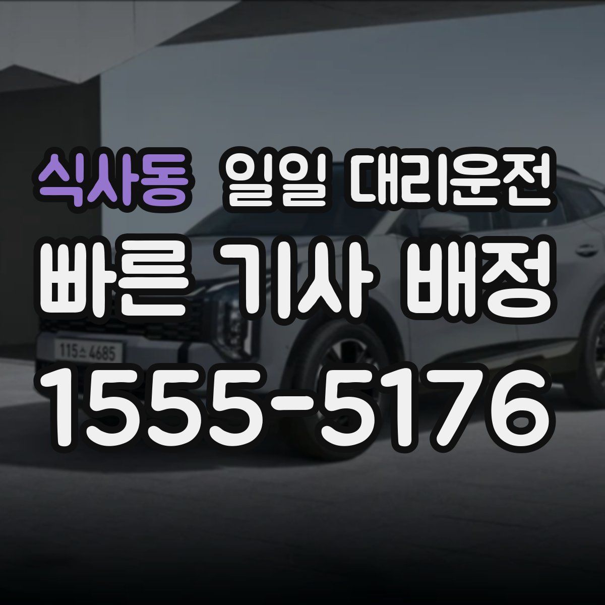 식사동 일일 대리운전