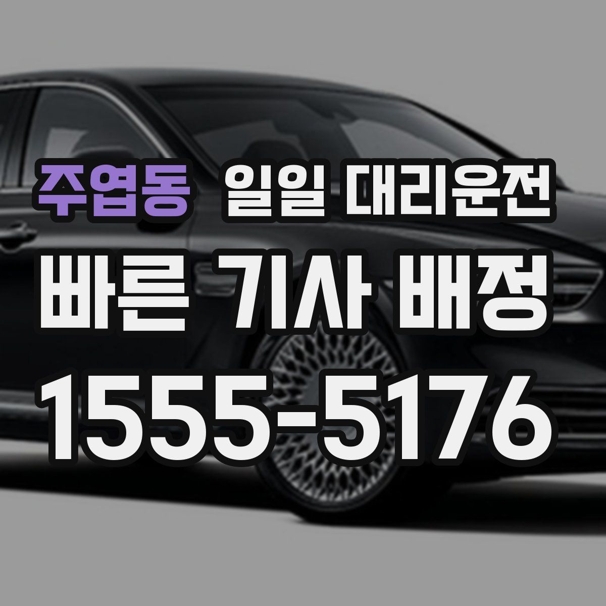 주엽동 일일 대리운전