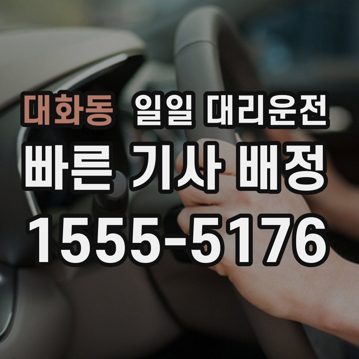 대화동 일일 대리운전