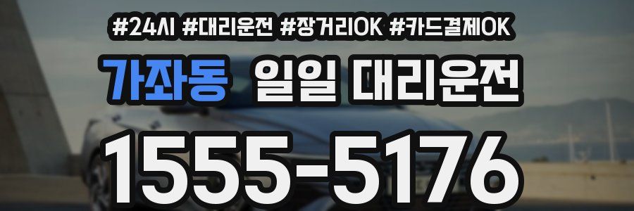 가좌동 일일 대리운전