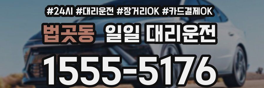 법곳동 일일 대리운전