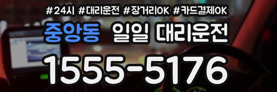 중앙동 일일 대리운전