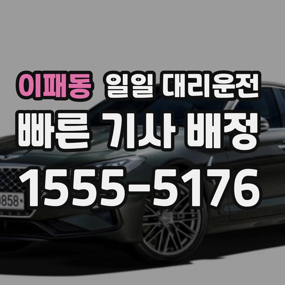 이패동 일일 대리운전