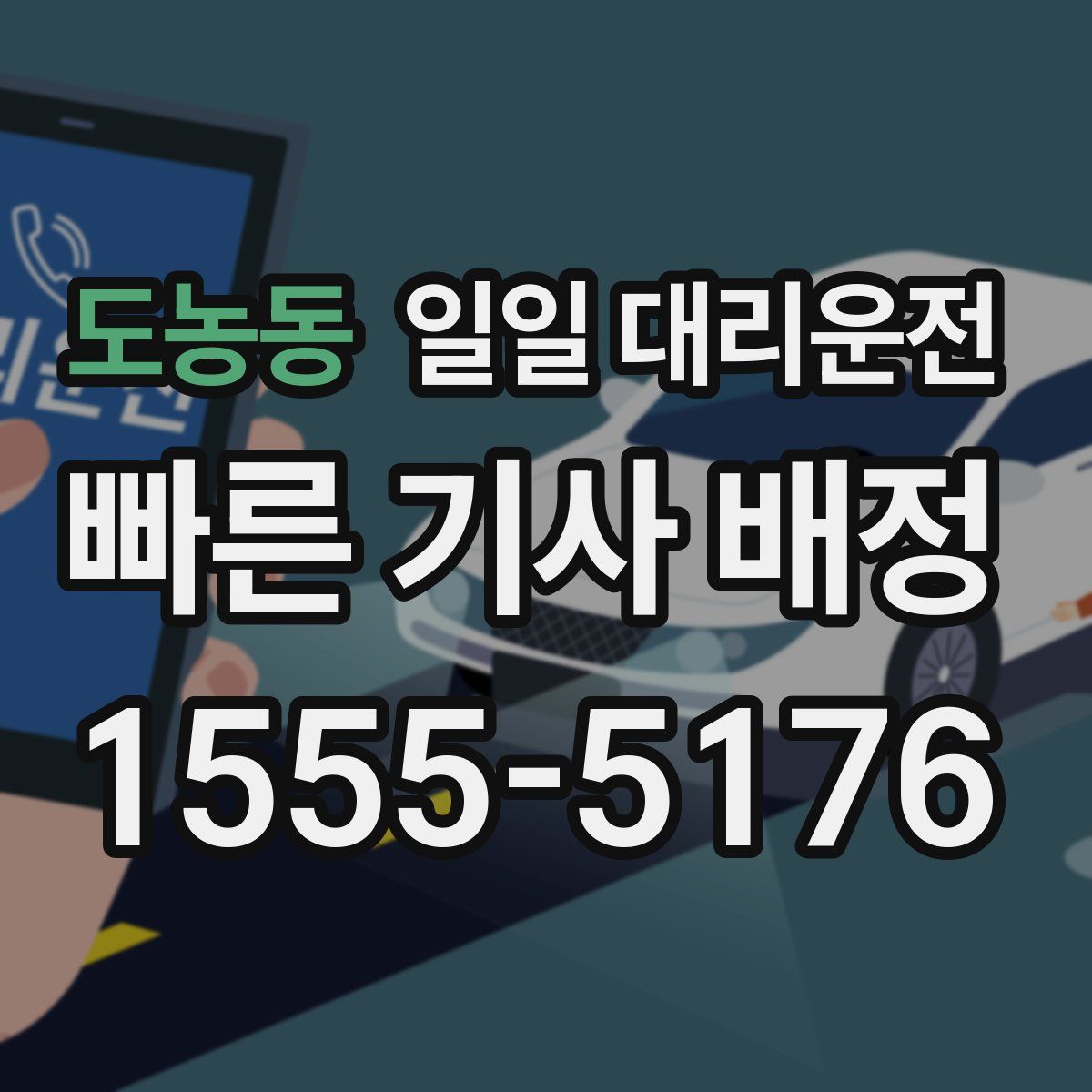 도농동 일일 대리운전