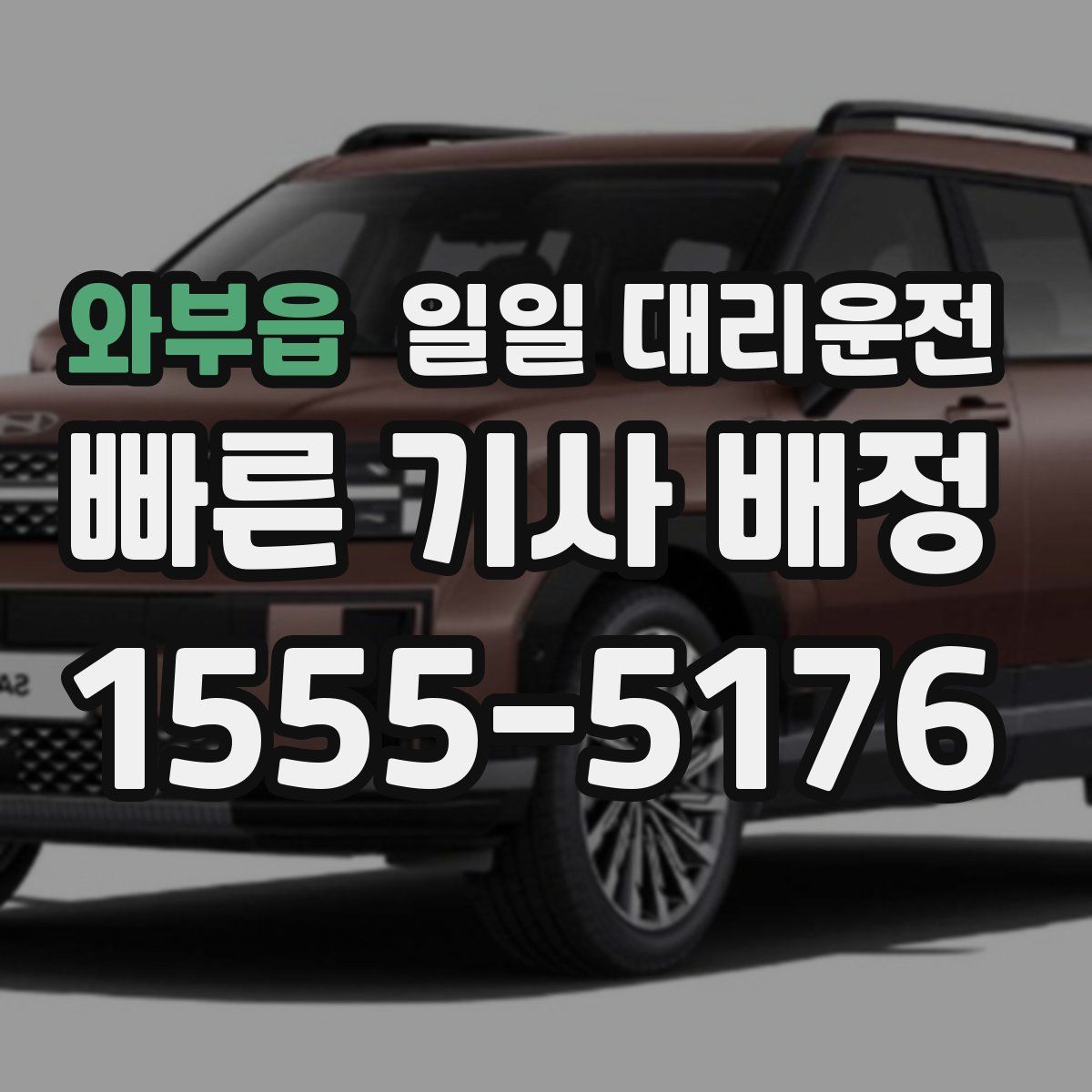 와부읍 일일 대리운전