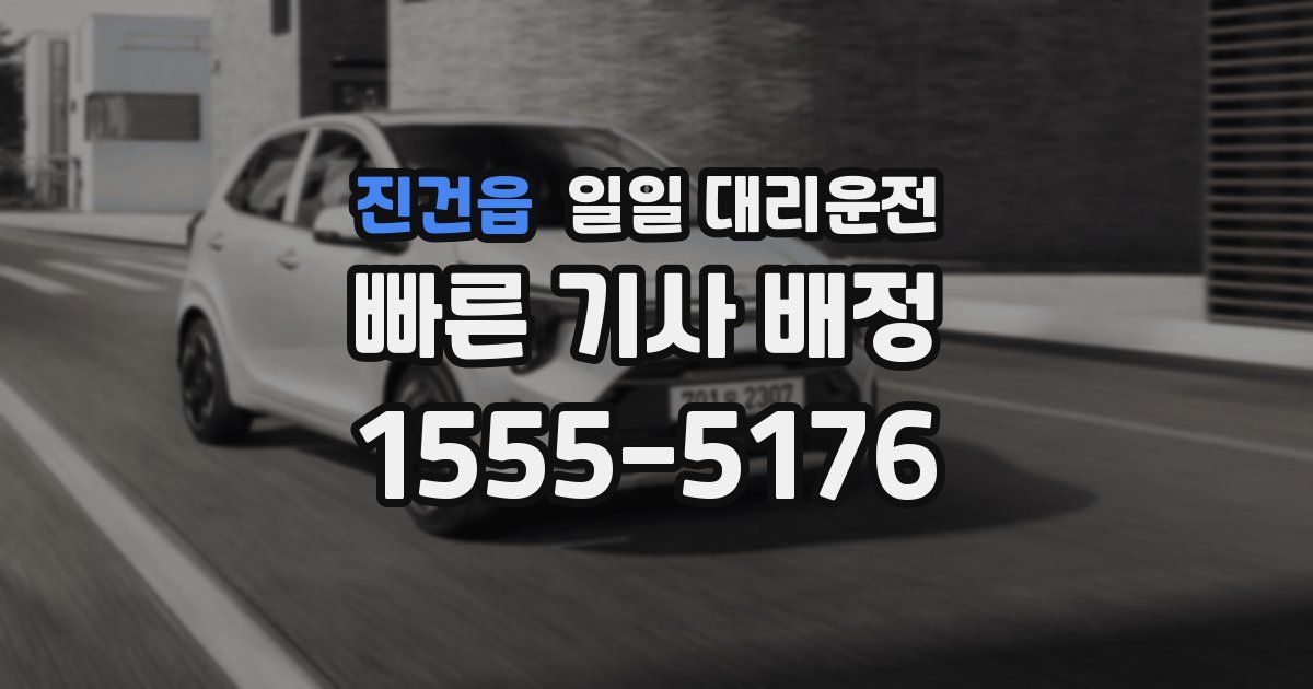 진건읍 일일 대리운전