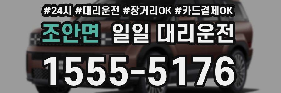 조안면 일일 대리운전