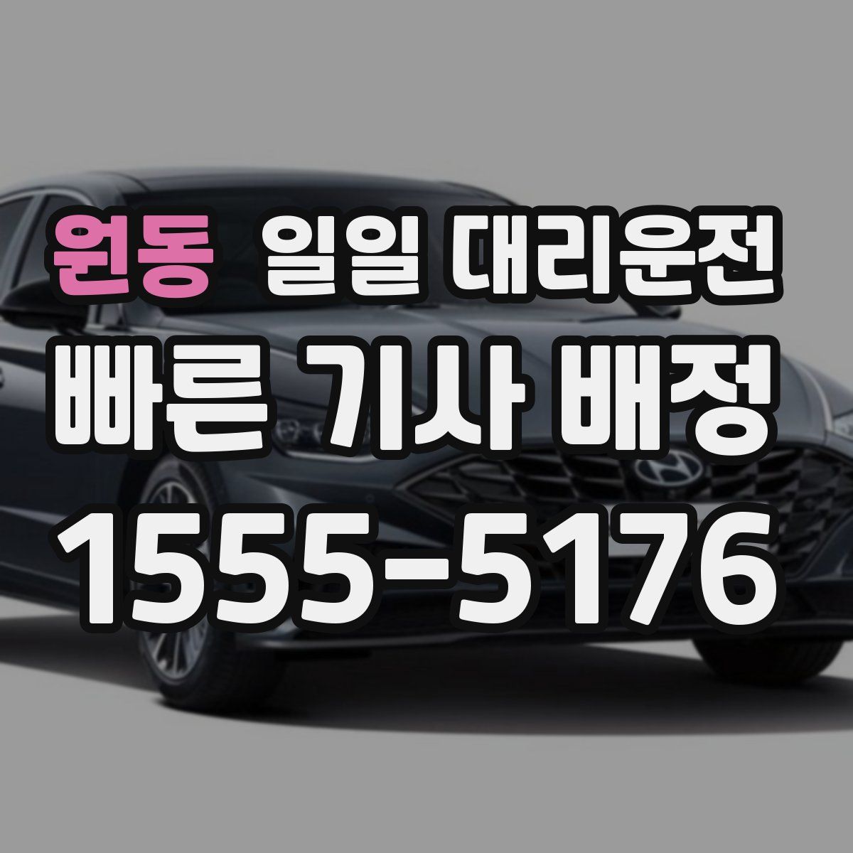 원동 일일 대리운전