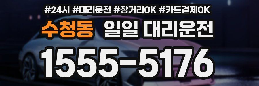 수청동 일일 대리운전