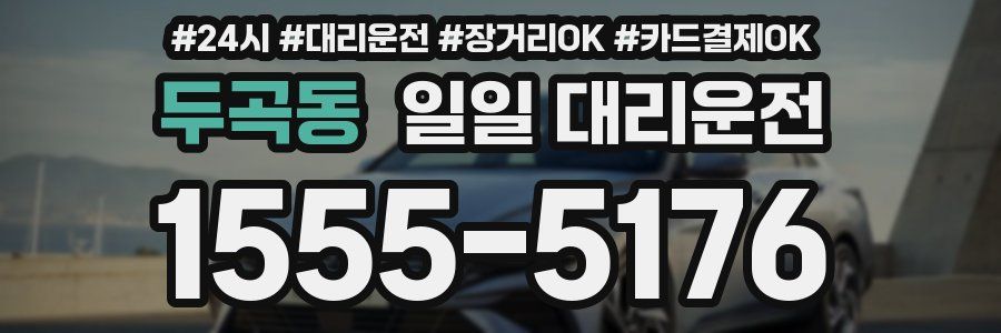두곡동 일일 대리운전