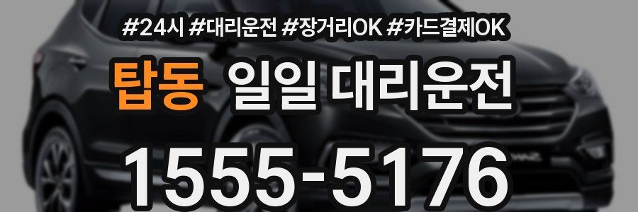 탑동 일일 대리운전