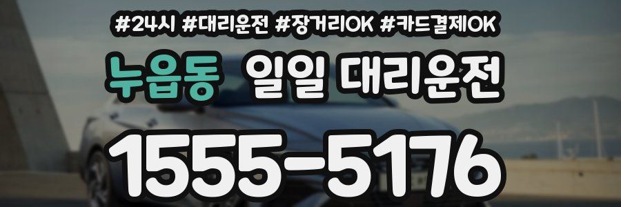누읍동 일일 대리운전
