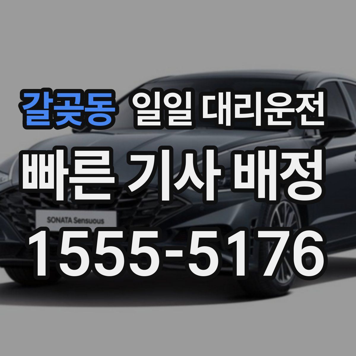 갈곶동 일일 대리운전