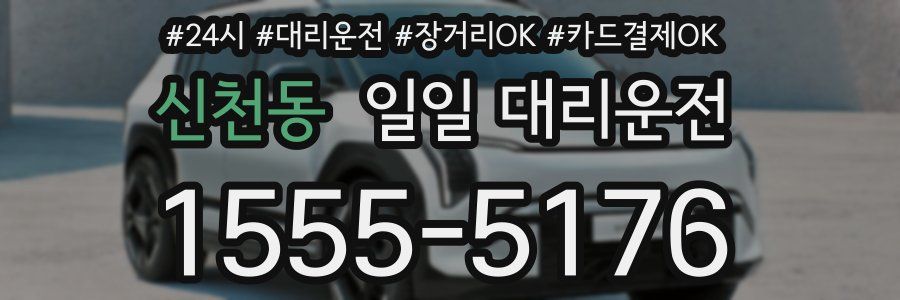 신천동 일일 대리운전