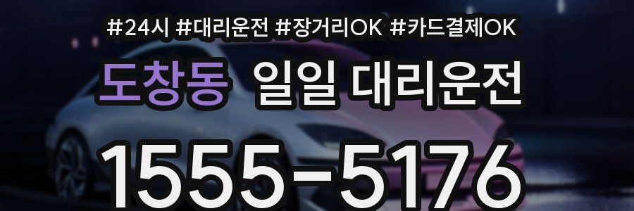 도창동 일일 대리운전