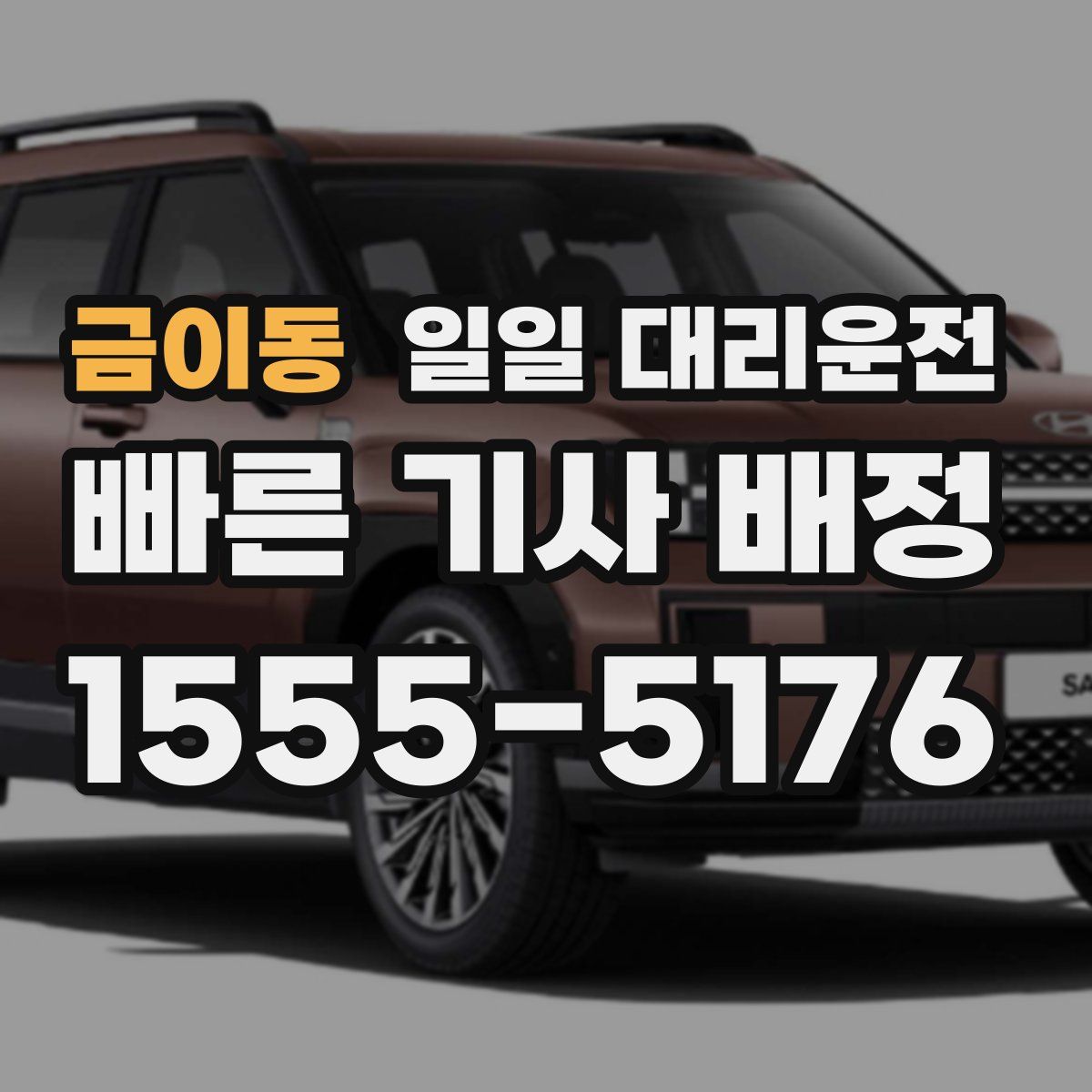금이동 일일 대리운전