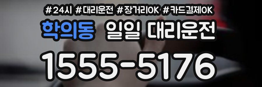 학의동 일일 대리운전