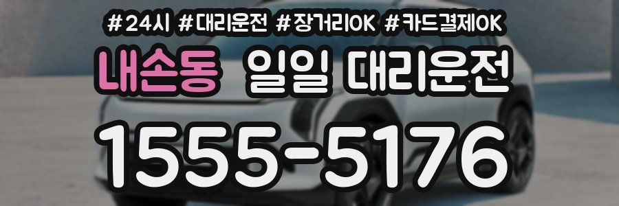 내손동 일일 대리운전