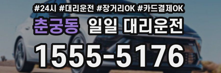 춘궁동 일일 대리운전