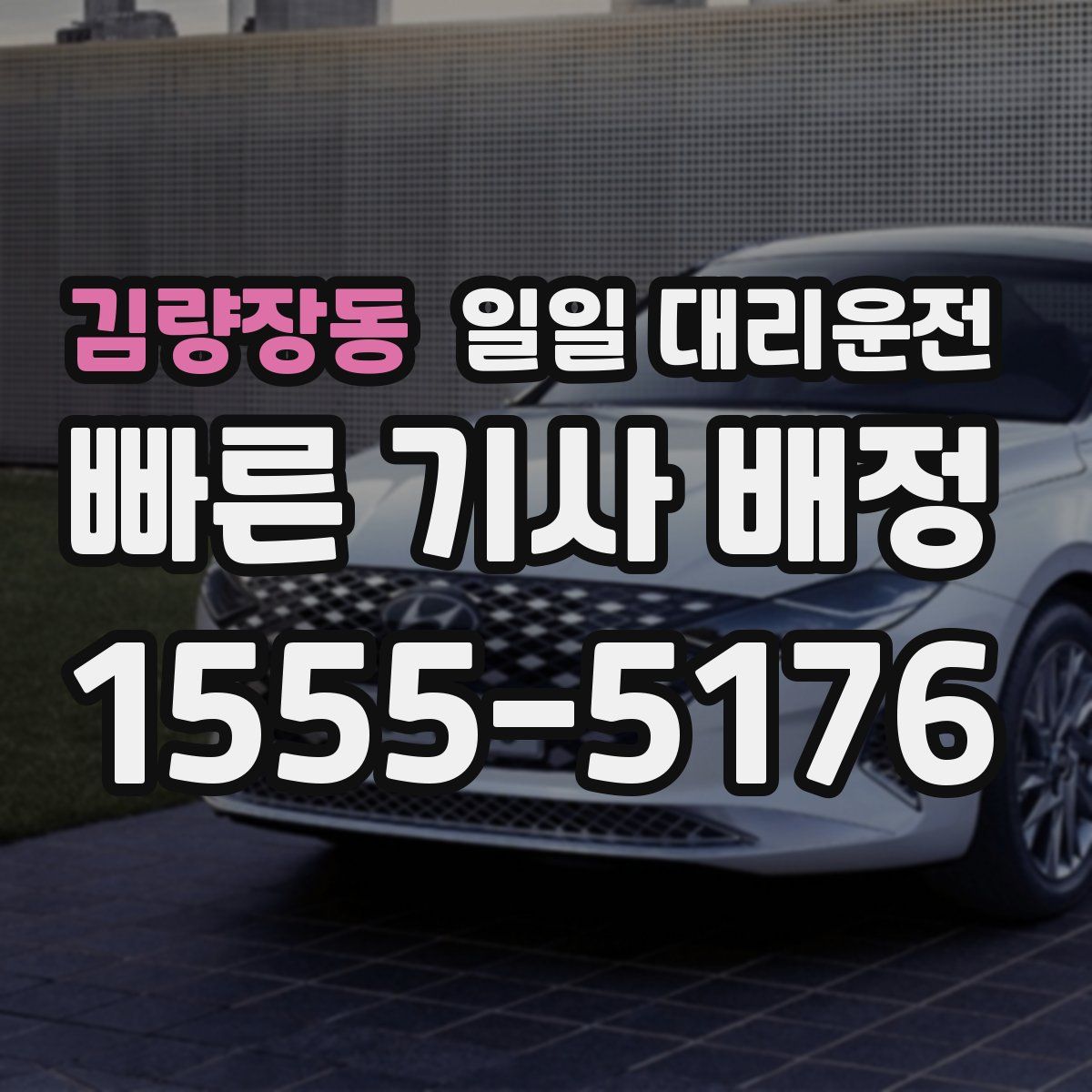 김량장동 일일 대리운전