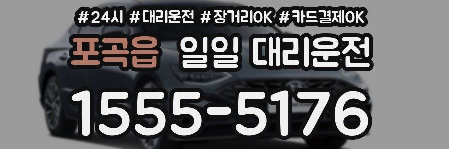 포곡읍 일일 대리운전