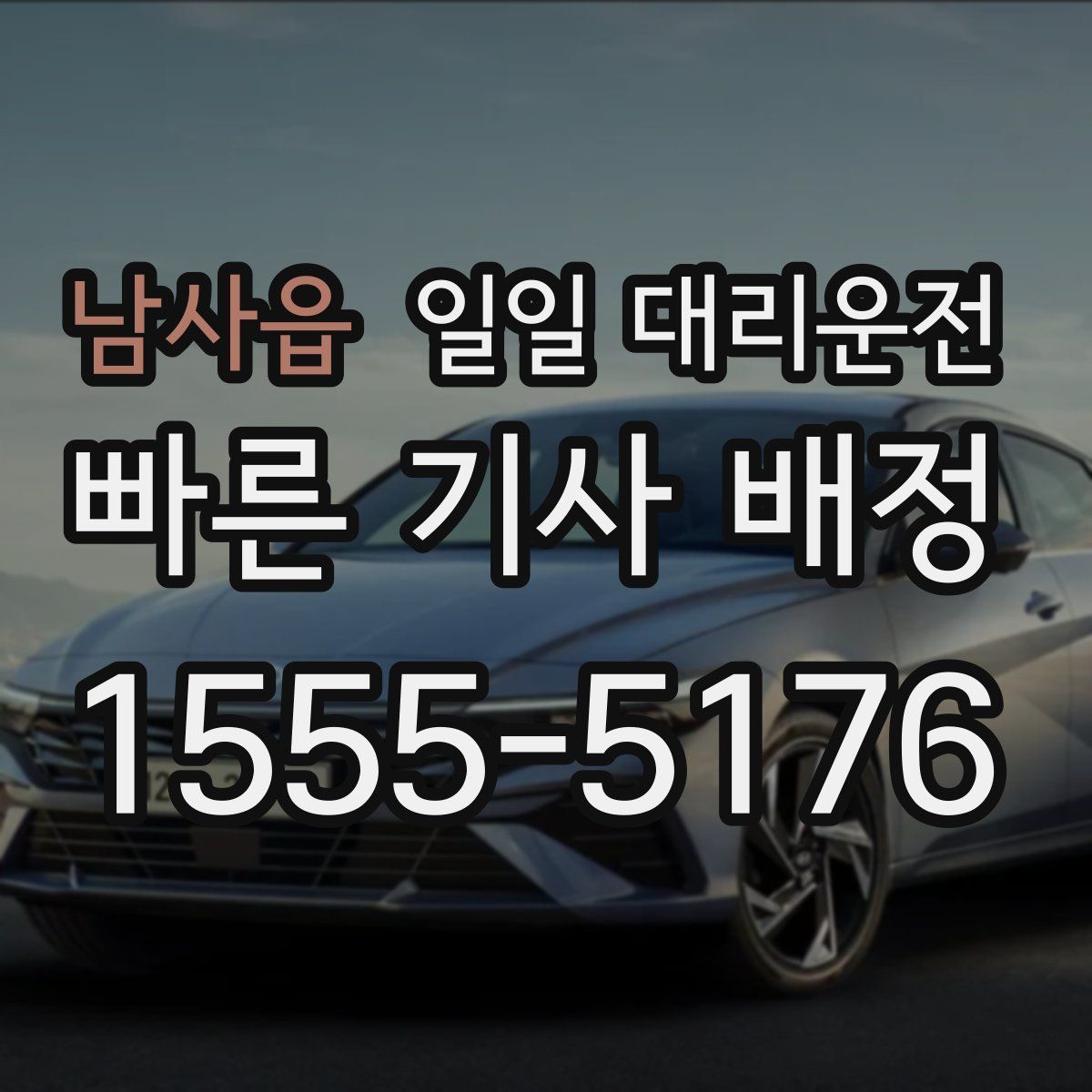남사읍 일일 대리운전