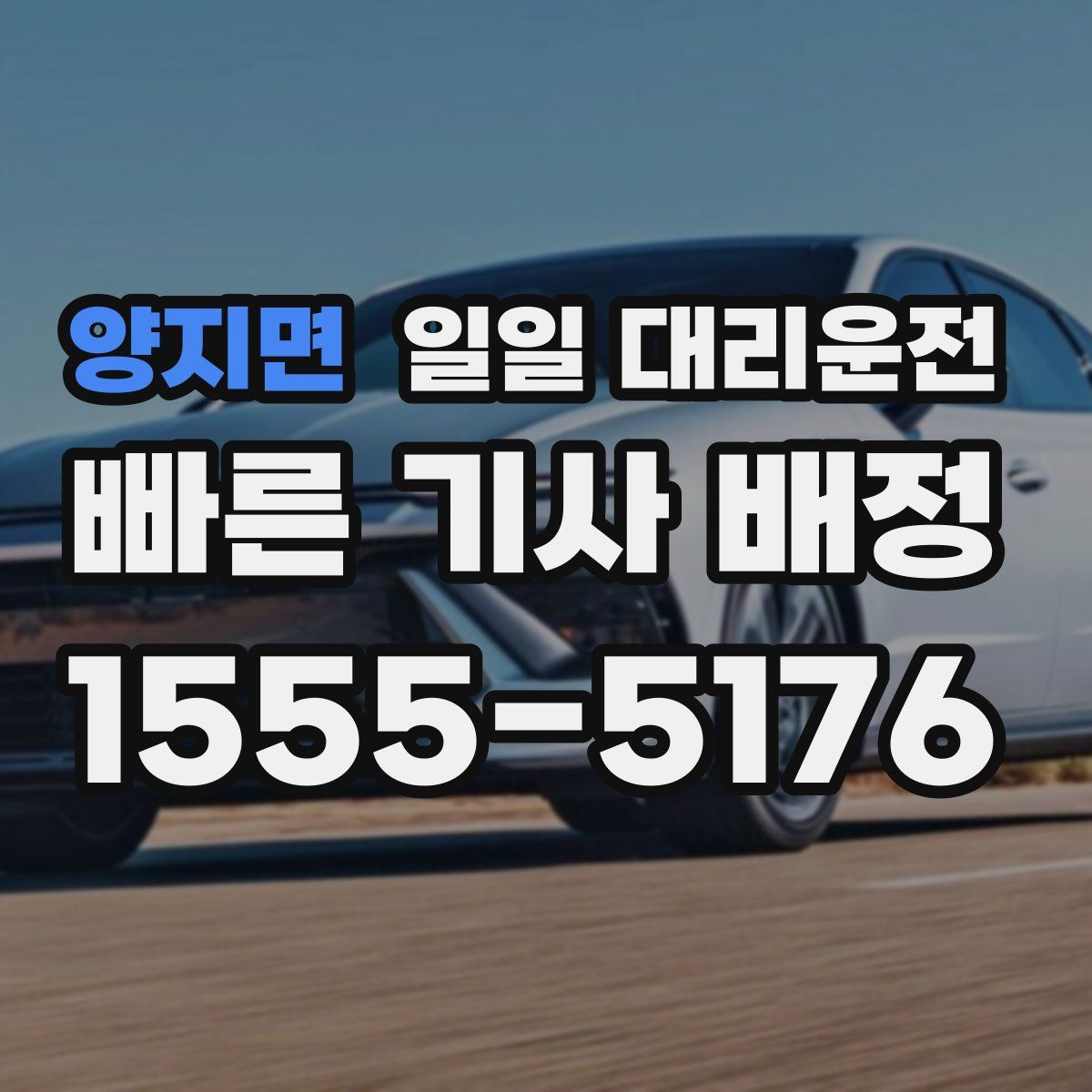 양지면 일일 대리운전