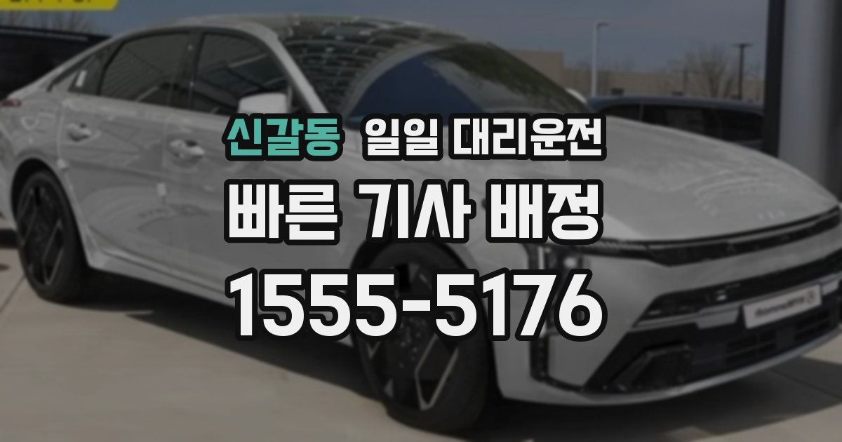신갈동 일일 대리운전