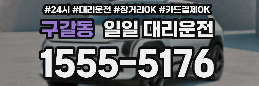 구갈동 일일 대리운전