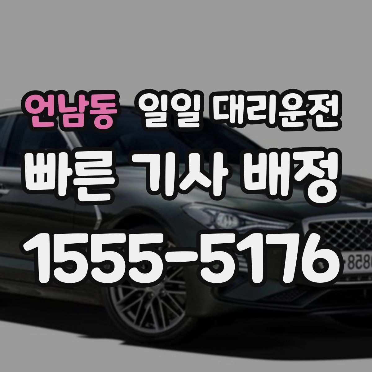 언남동 일일 대리운전