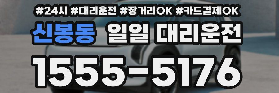 신봉동 일일 대리운전
