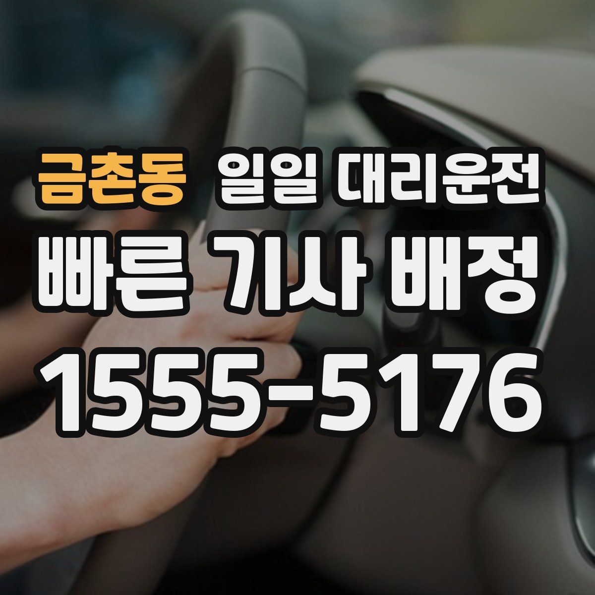 금촌동 일일 대리운전